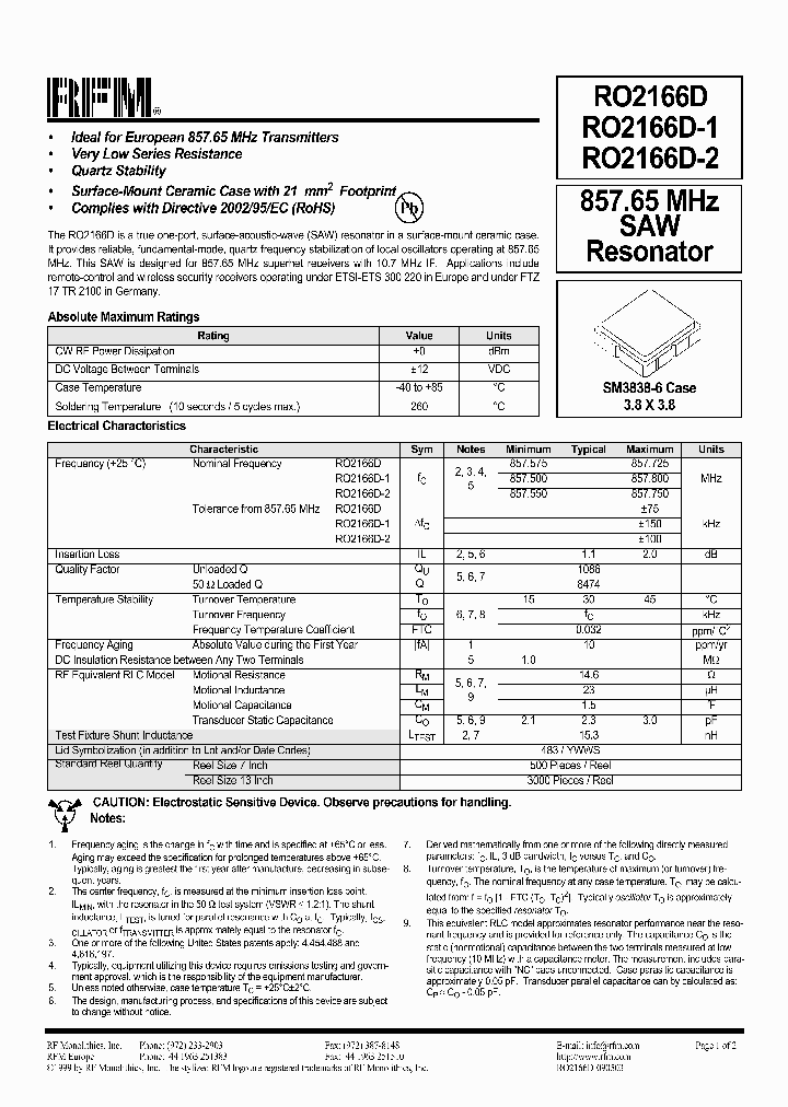 RO2166D-2_1302469.PDF Datasheet