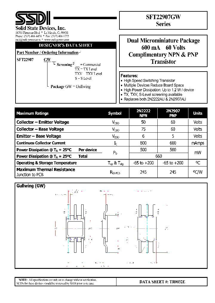 SFT22907GW_1038809.PDF Datasheet