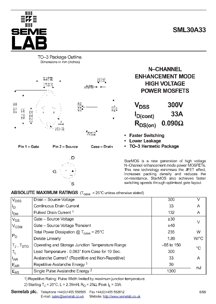 SML30A33_1095092.PDF Datasheet