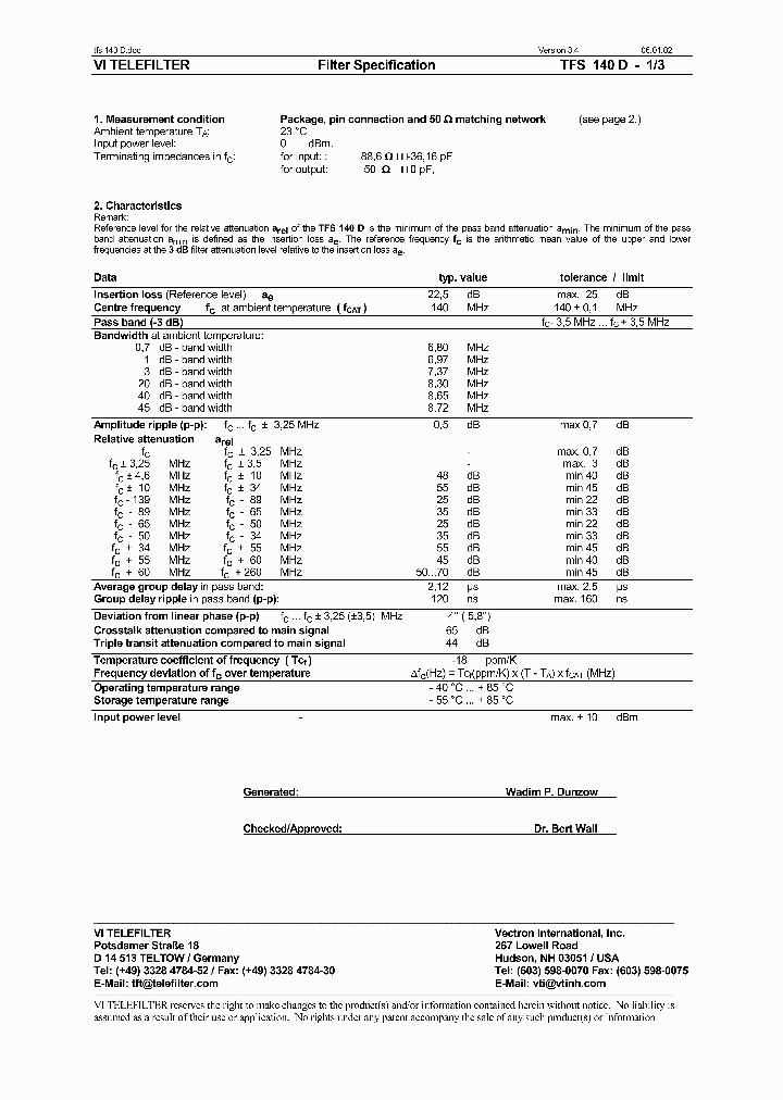 TFS140D_1324408.PDF Datasheet