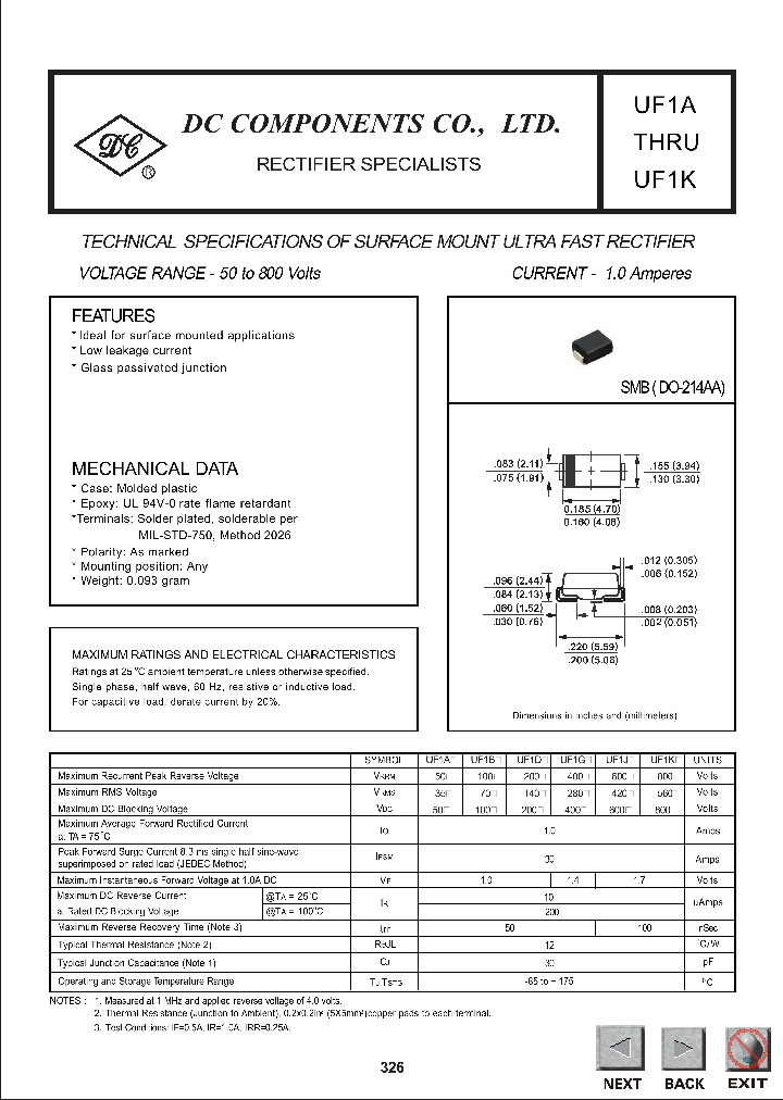 UF1K_1330959.PDF Datasheet