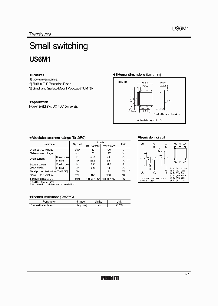 US6M1_1332881.PDF Datasheet