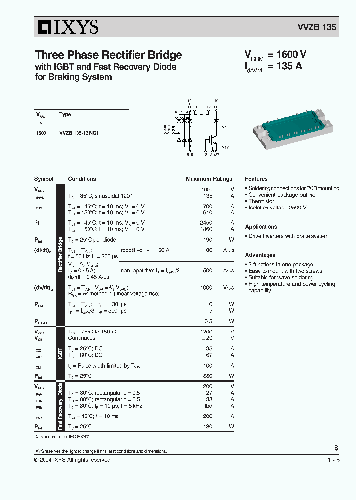 VVZB135_1335307.PDF Datasheet