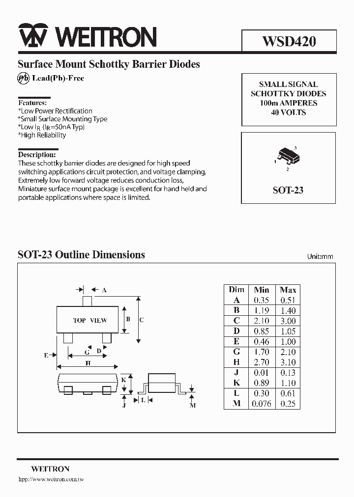 WSD420_1088208.PDF Datasheet