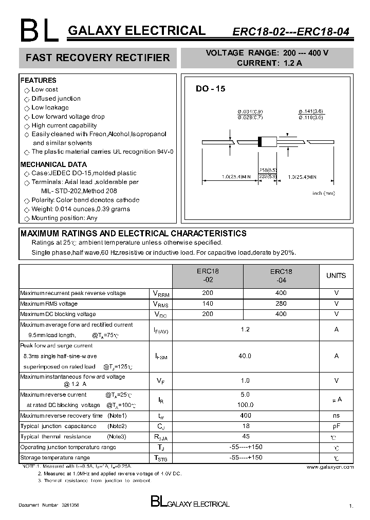 ERC18-02_4140635.PDF Datasheet