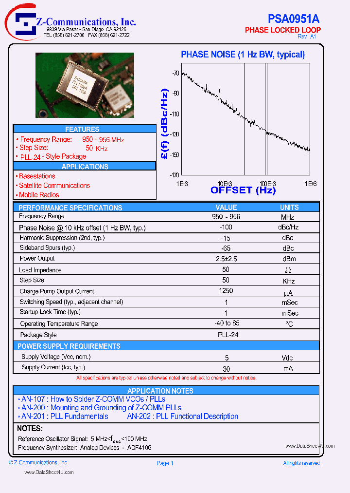 PSA0951A_4099832.PDF Datasheet