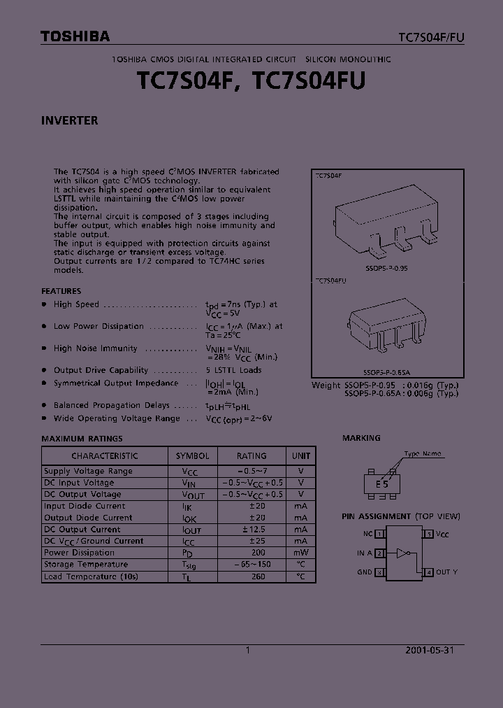 TC7S04F01_4116203.PDF Datasheet