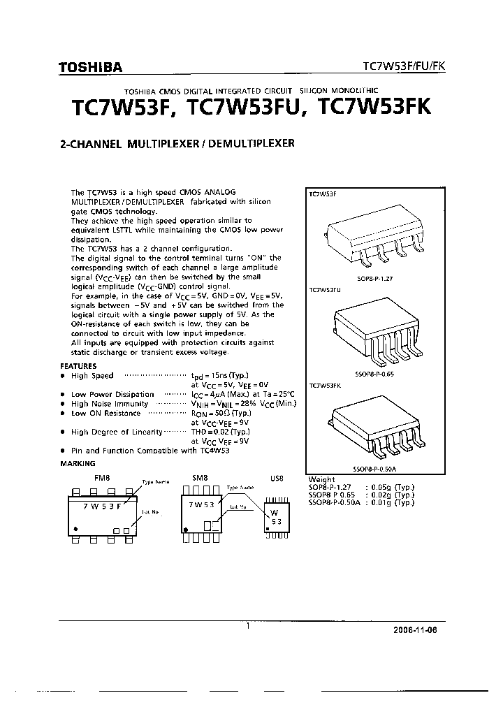 TC7W53F06_4124706.PDF Datasheet