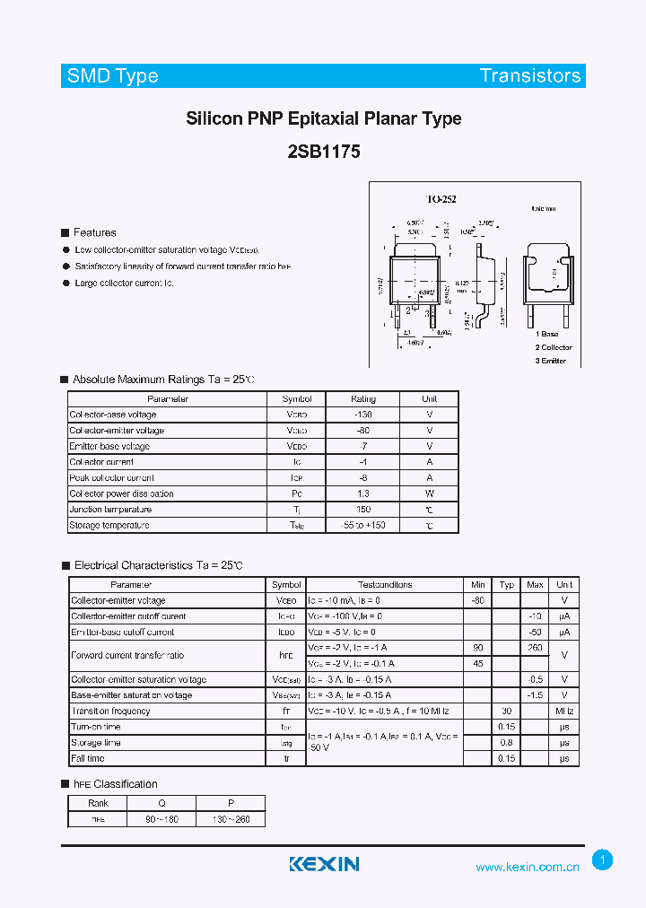 2SB1175_4455624.PDF Datasheet