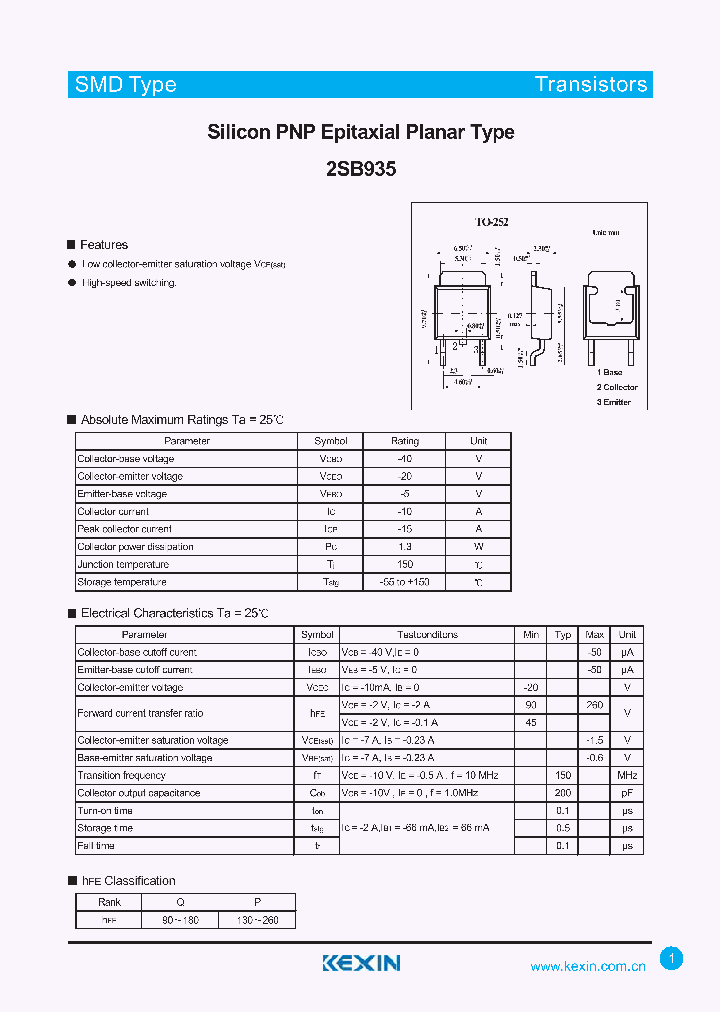 2SB935_4374997.PDF Datasheet