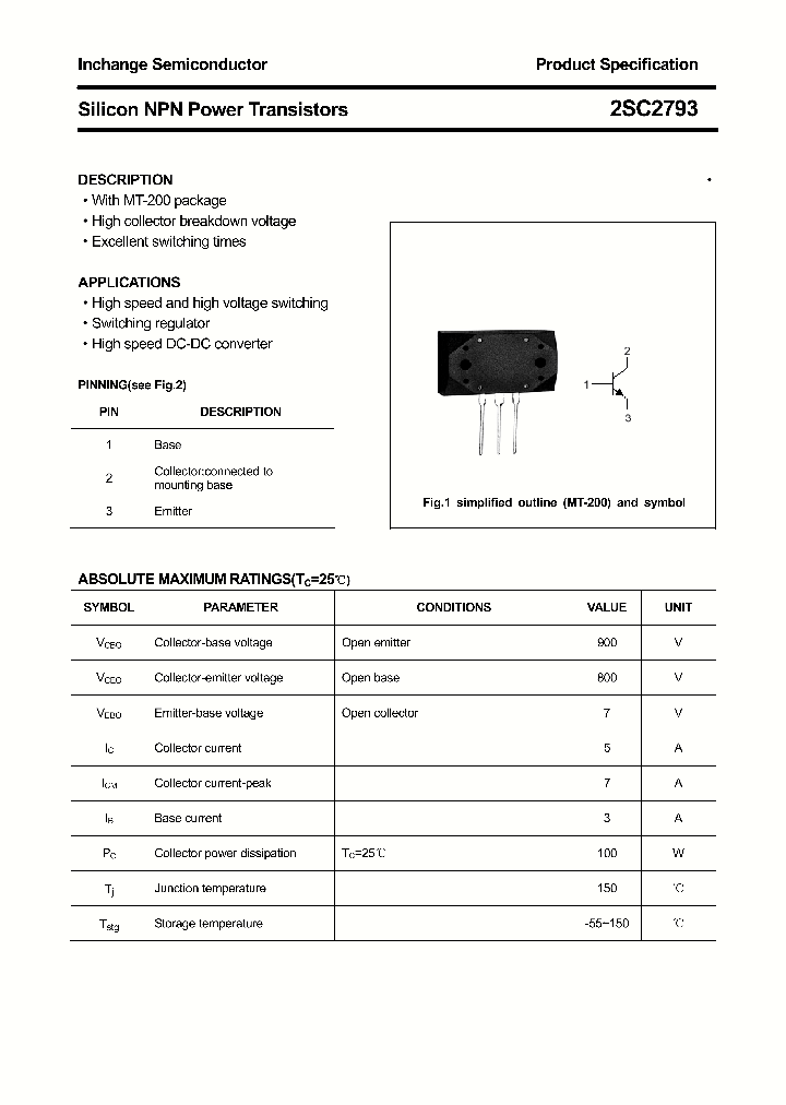 2SC2793_4435377.PDF Datasheet