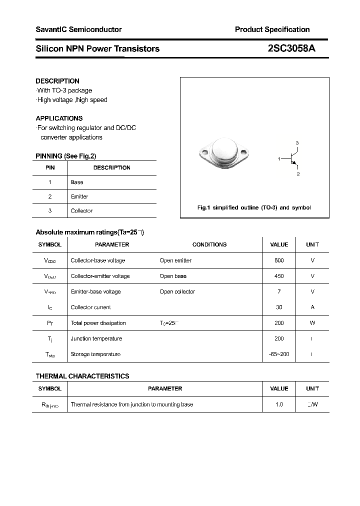 2SC3058A_4378365.PDF Datasheet