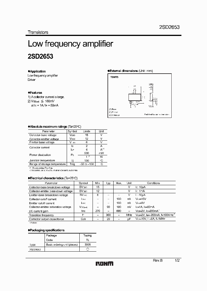 2SD26531_4665683.PDF Datasheet