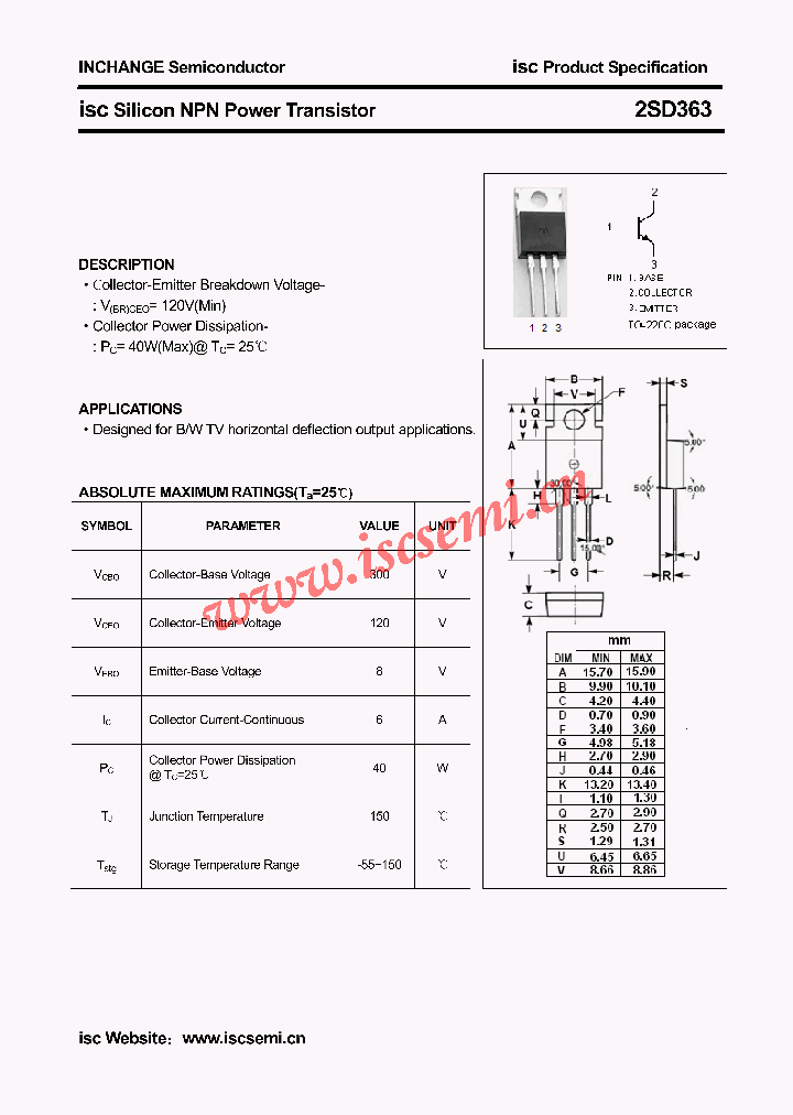 2SD363_4599646.PDF Datasheet