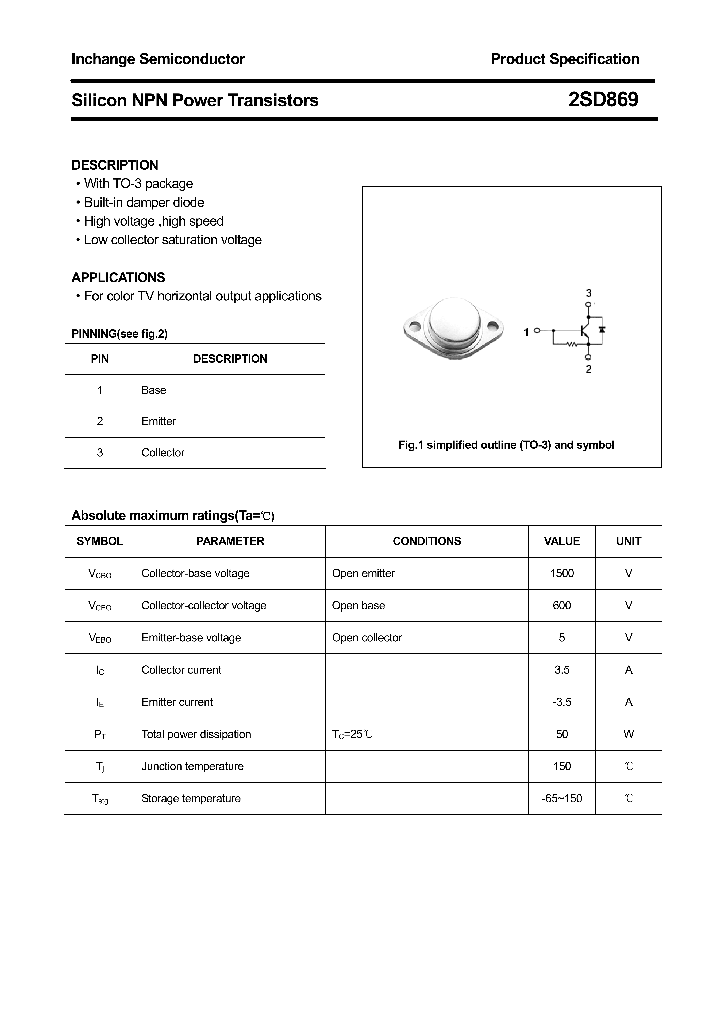 2SD869_4375548.PDF Datasheet