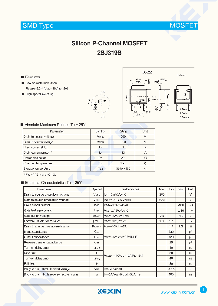 2SJ319S_4368179.PDF Datasheet