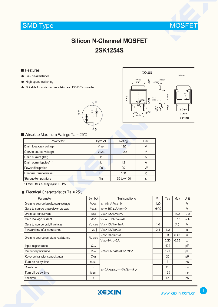 2SK1254S_4284479.PDF Datasheet