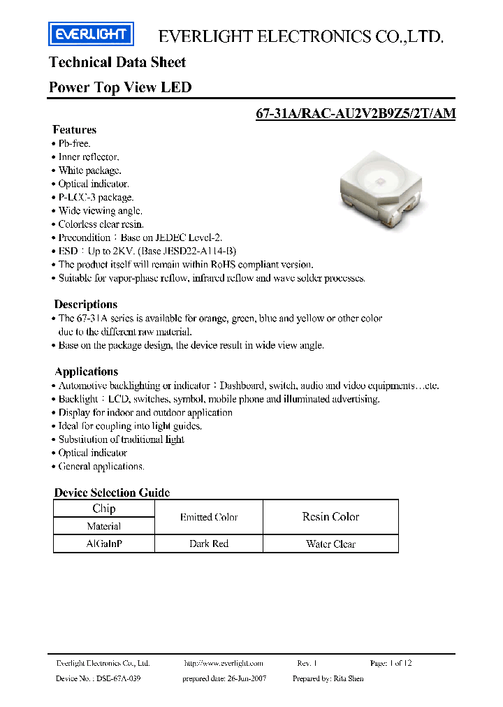 67-31A-RAC-AU2V2B9Z5-2T_4513379.PDF Datasheet