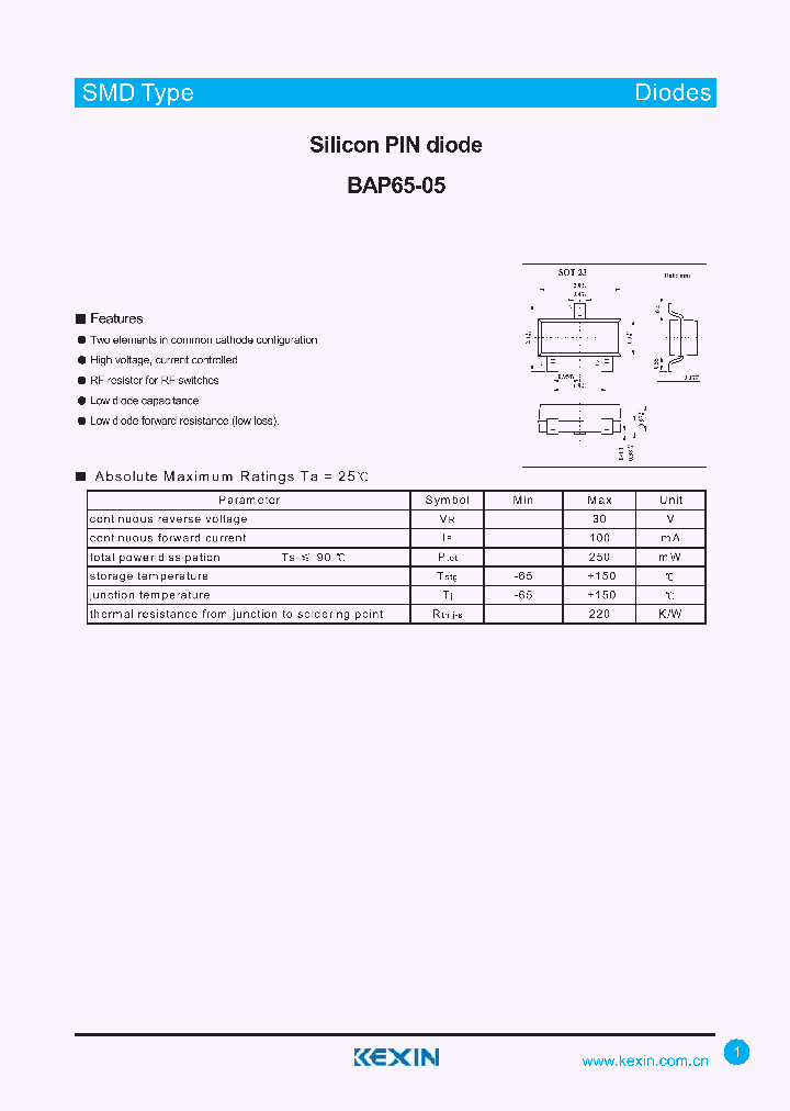 BAP65-05_4377275.PDF Datasheet