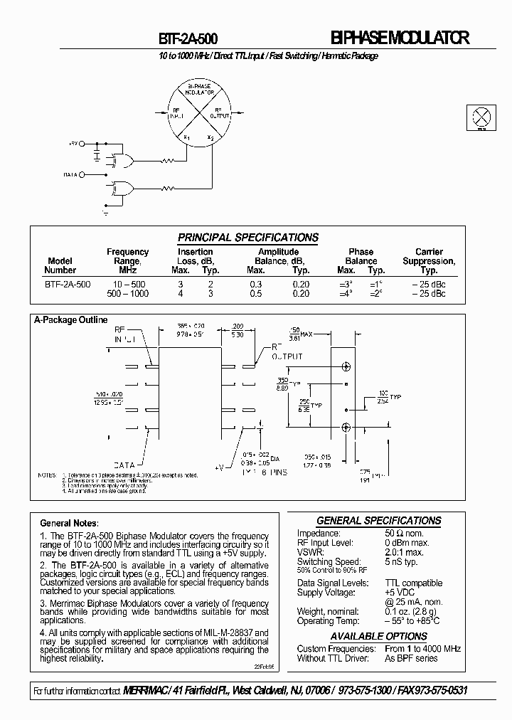 BTF-2A-500_4658772.PDF Datasheet