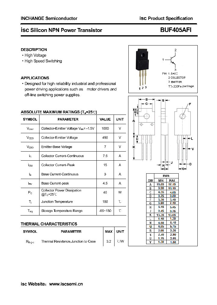 BUF405AFI_4439458.PDF Datasheet