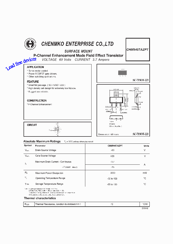 CHM9407AZPT_4655328.PDF Datasheet