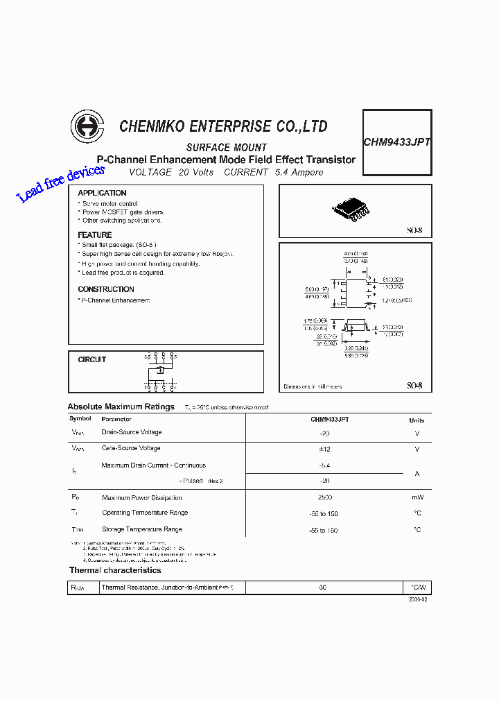 CHM9433JPT_4508681.PDF Datasheet