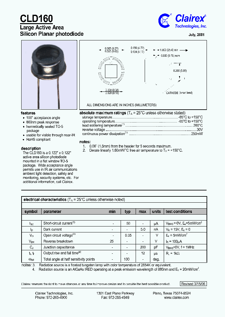 CLD160_4188759.PDF Datasheet