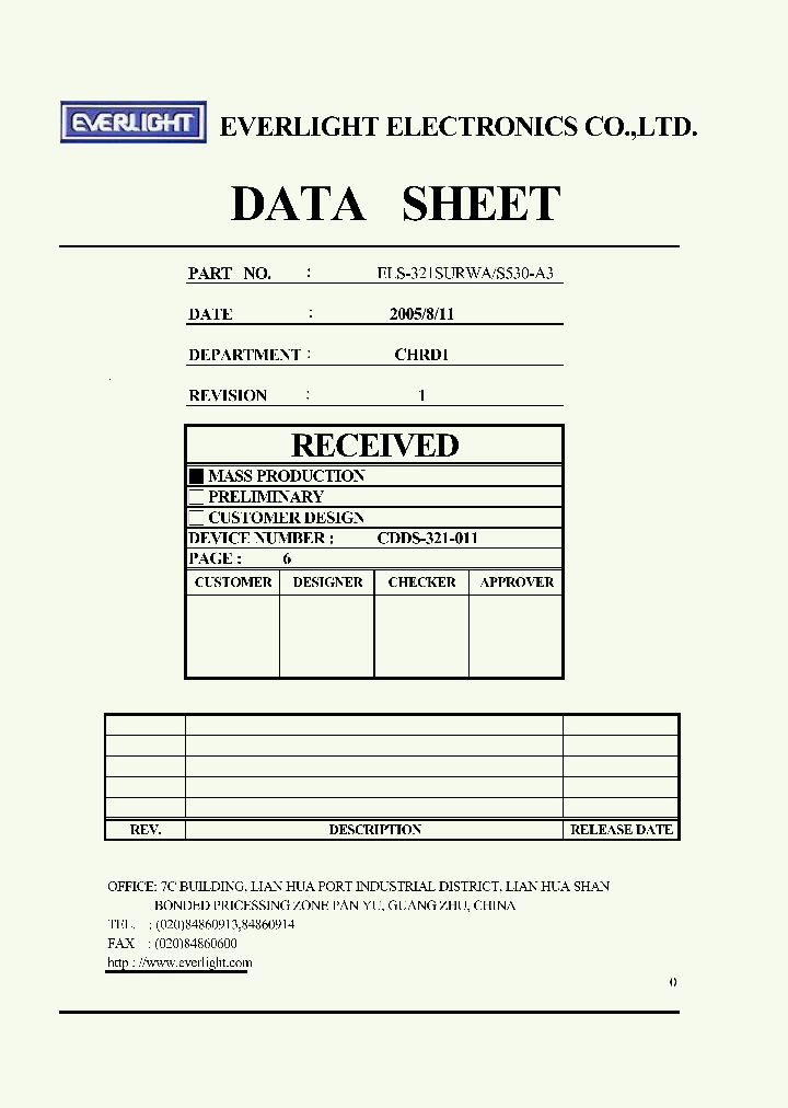 ELS-321SURWA_4308277.PDF Datasheet