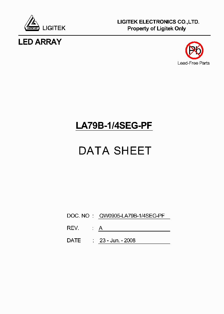 LA79B-1-4SEG-PF_4538070.PDF Datasheet