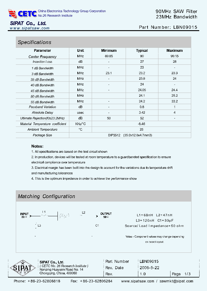 LBN09015_4490034.PDF Datasheet