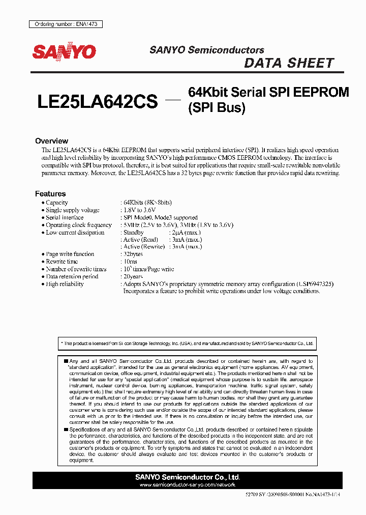 LE25LA642CS_4708863.PDF Datasheet