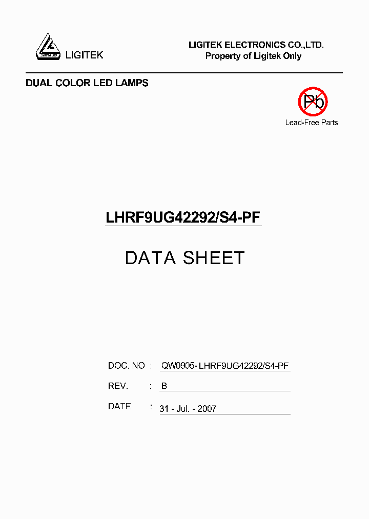 LHRF9UG42292-S4-PF_4694634.PDF Datasheet