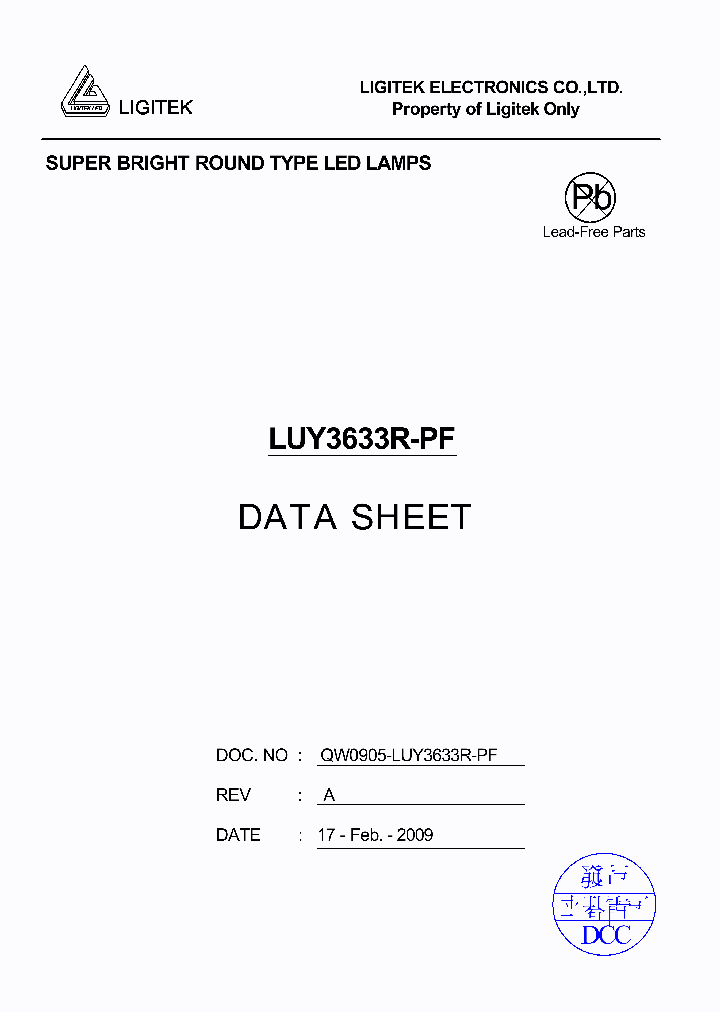 LUY3633R-PF_4865794.PDF Datasheet