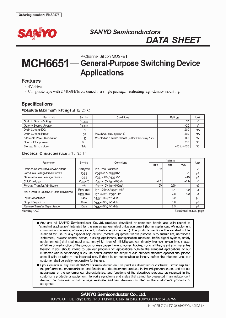 MCH6651_4492447.PDF Datasheet