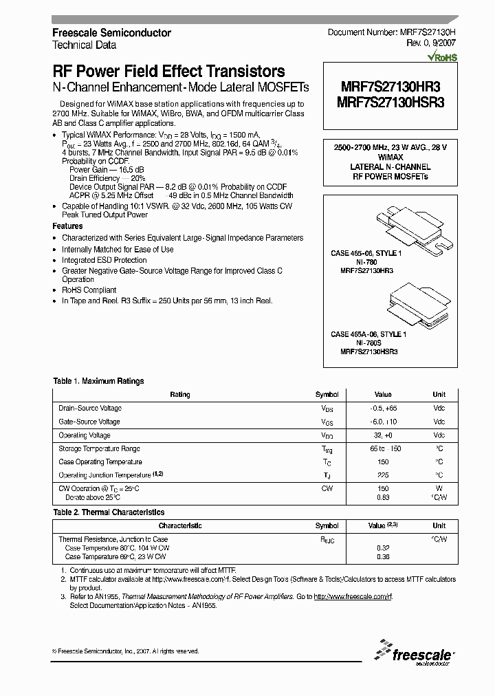 MRF7S27130HR3_4779854.PDF Datasheet