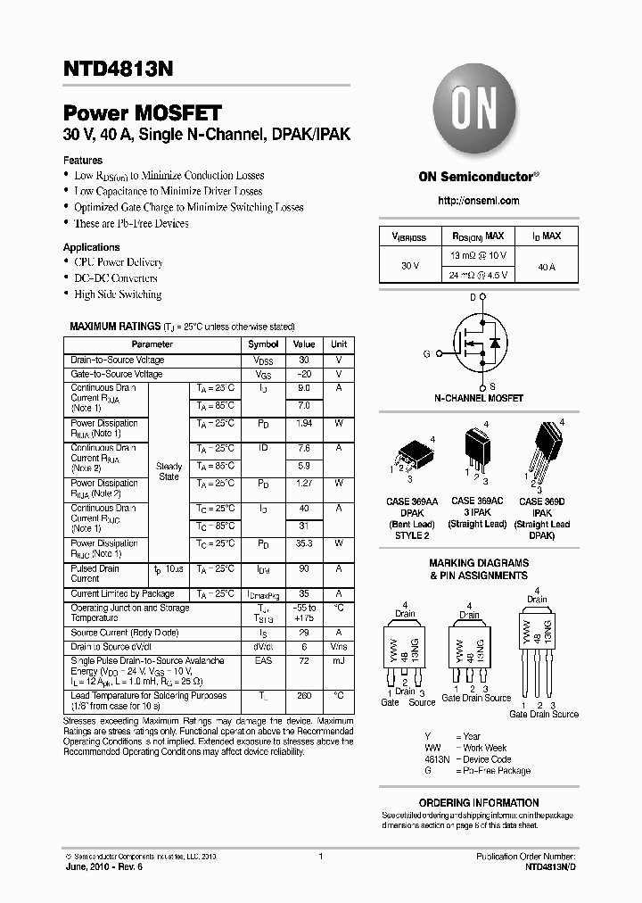 NTD4813N-1G_4772984.PDF Datasheet