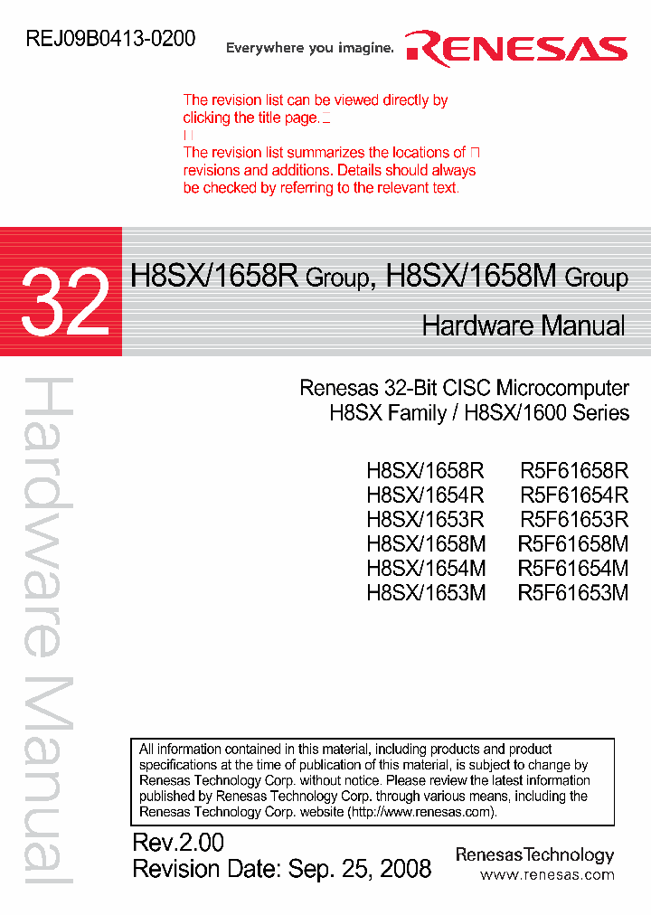 R5F61653M_4256821.PDF Datasheet