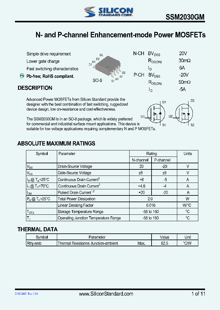 SSM2030GM_4847552.PDF Datasheet