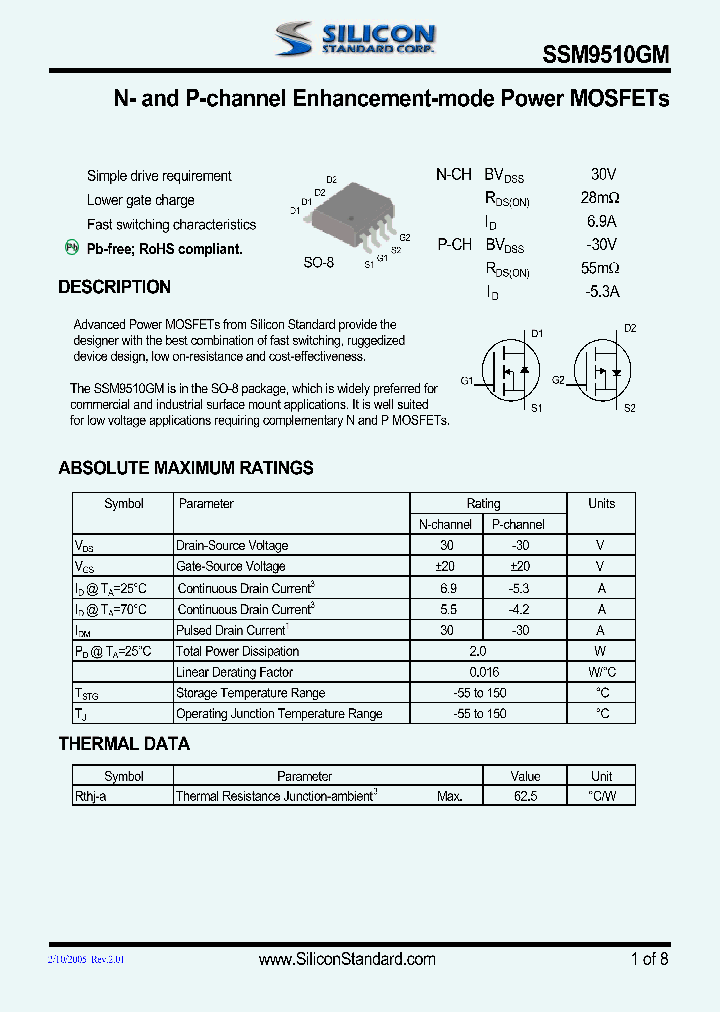 SSM9510GM_4569606.PDF Datasheet