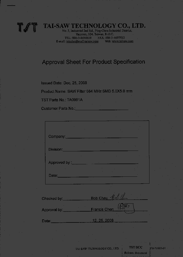 TA0961A_4903671.PDF Datasheet