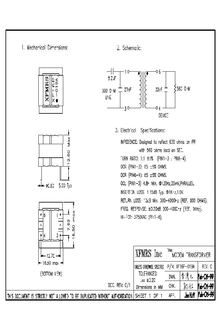 XF-16P-019A_4529677.PDF Datasheet