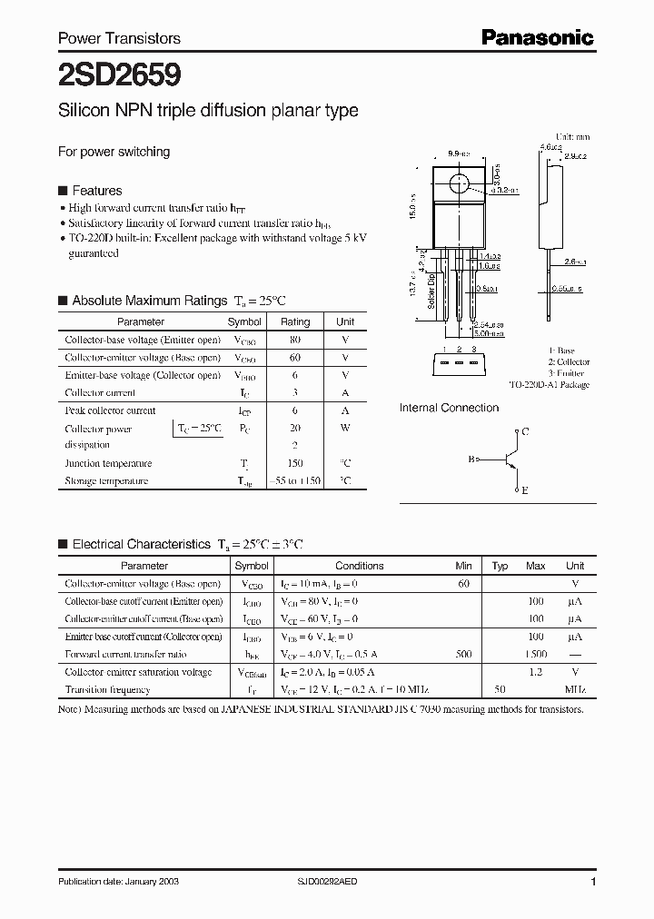 2SD2659_966555.PDF Datasheet