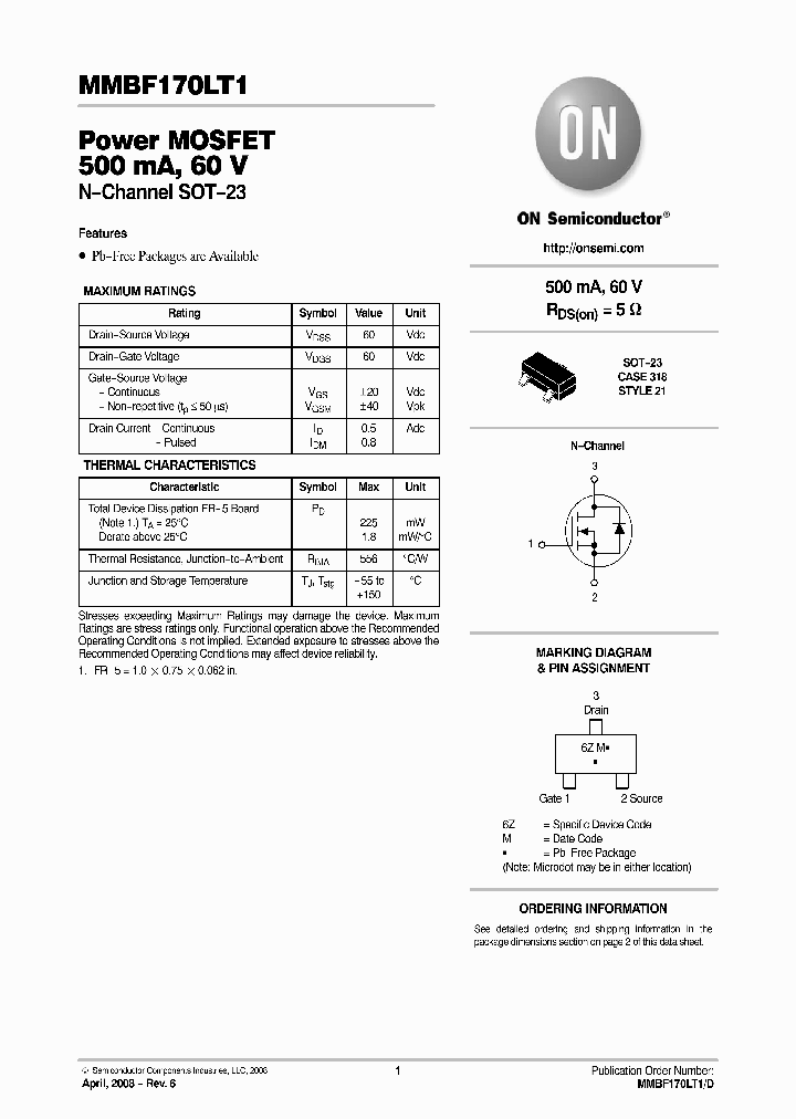 MMBF170LT1_4934521.PDF Datasheet