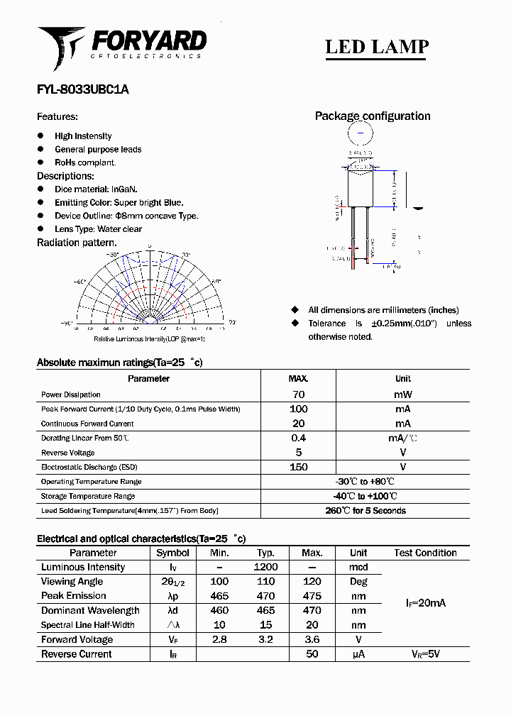 FYL-8033UBC1A_4937561.PDF Datasheet