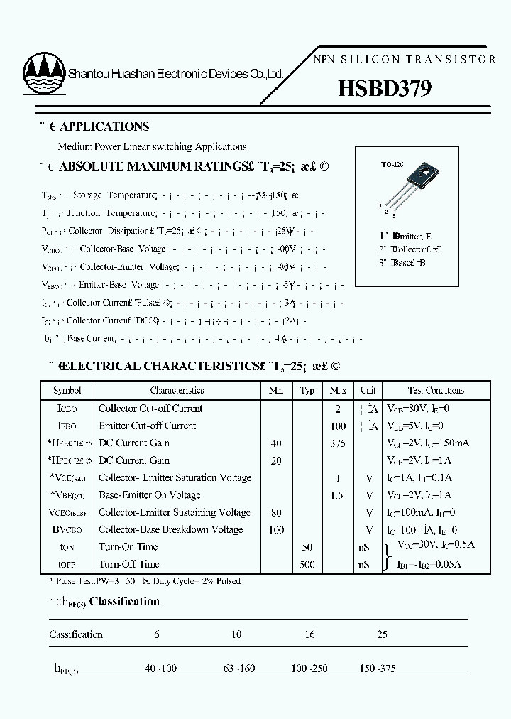 HSBD379_5005391.PDF Datasheet