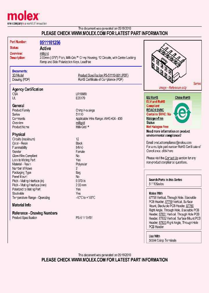 51110-1256_5018461.PDF Datasheet