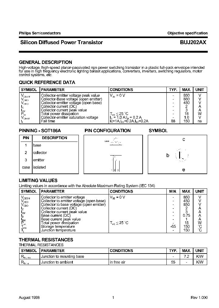 BUJ202AX_124436.PDF Datasheet