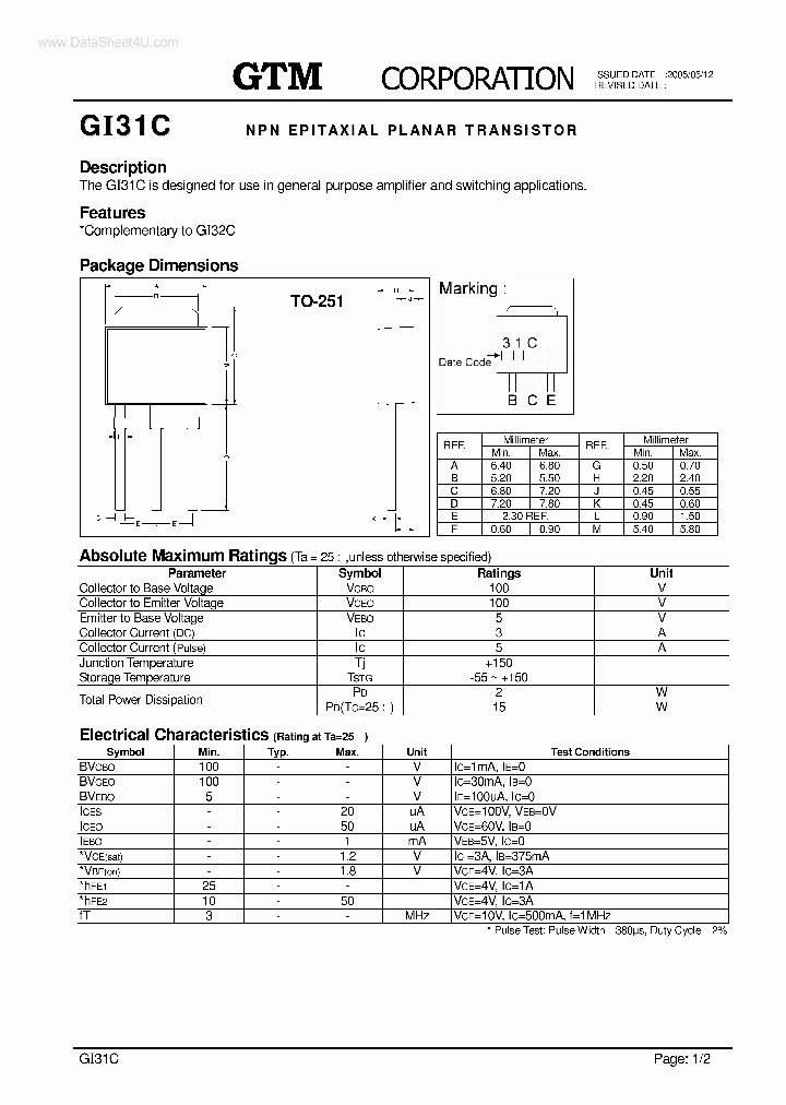 GI31C_165121.PDF Datasheet