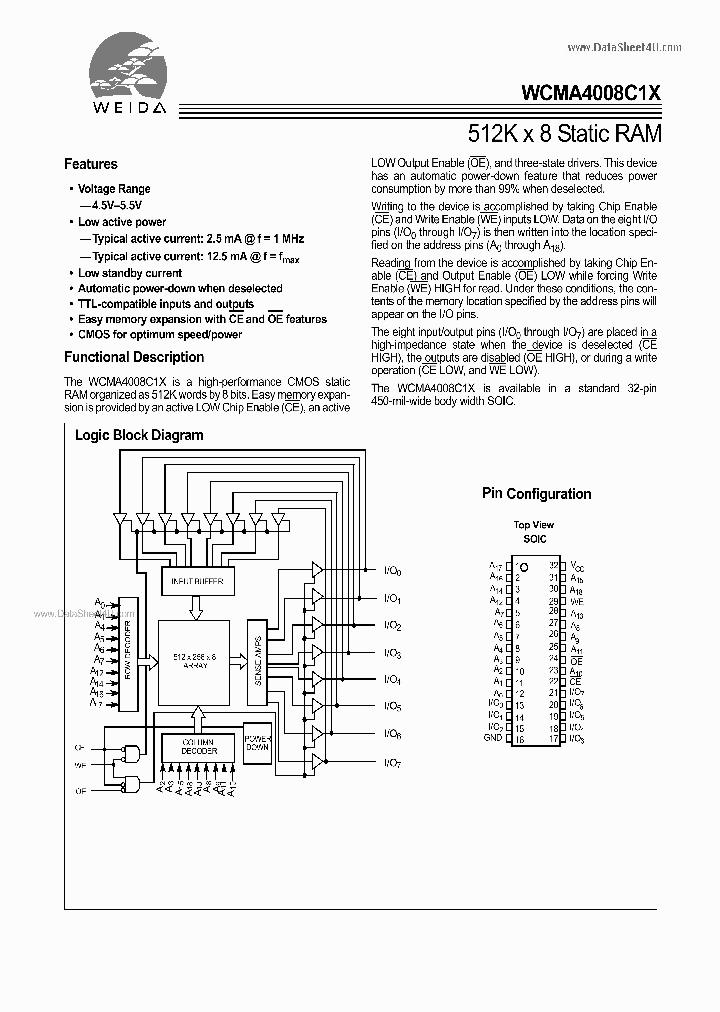 WCMA4008C1X_167688.PDF Datasheet